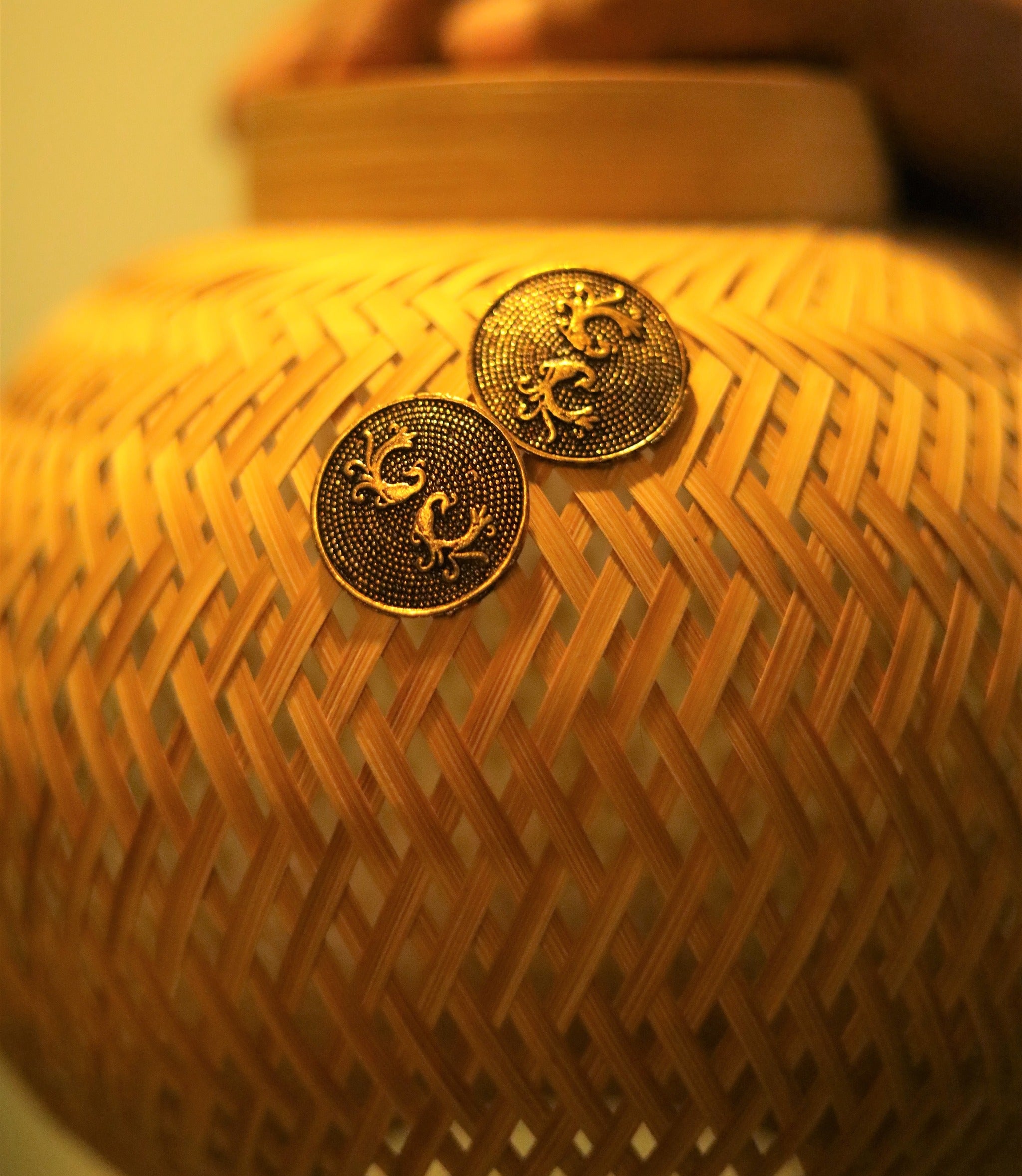 Peacock Design Earrings