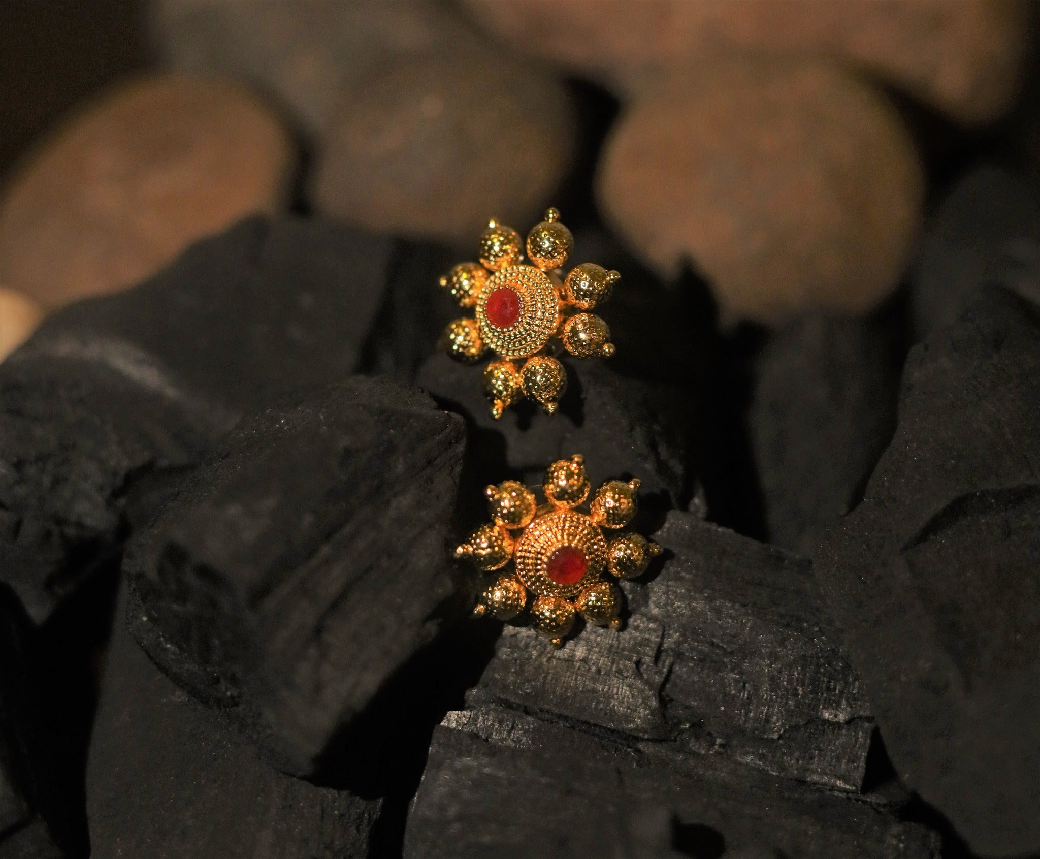 Antique Karnful Stud