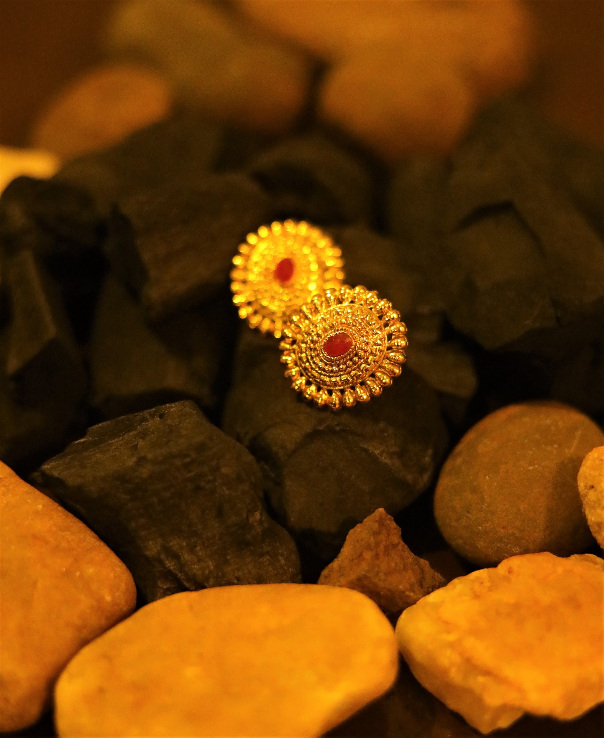 Antique Stud Earrings