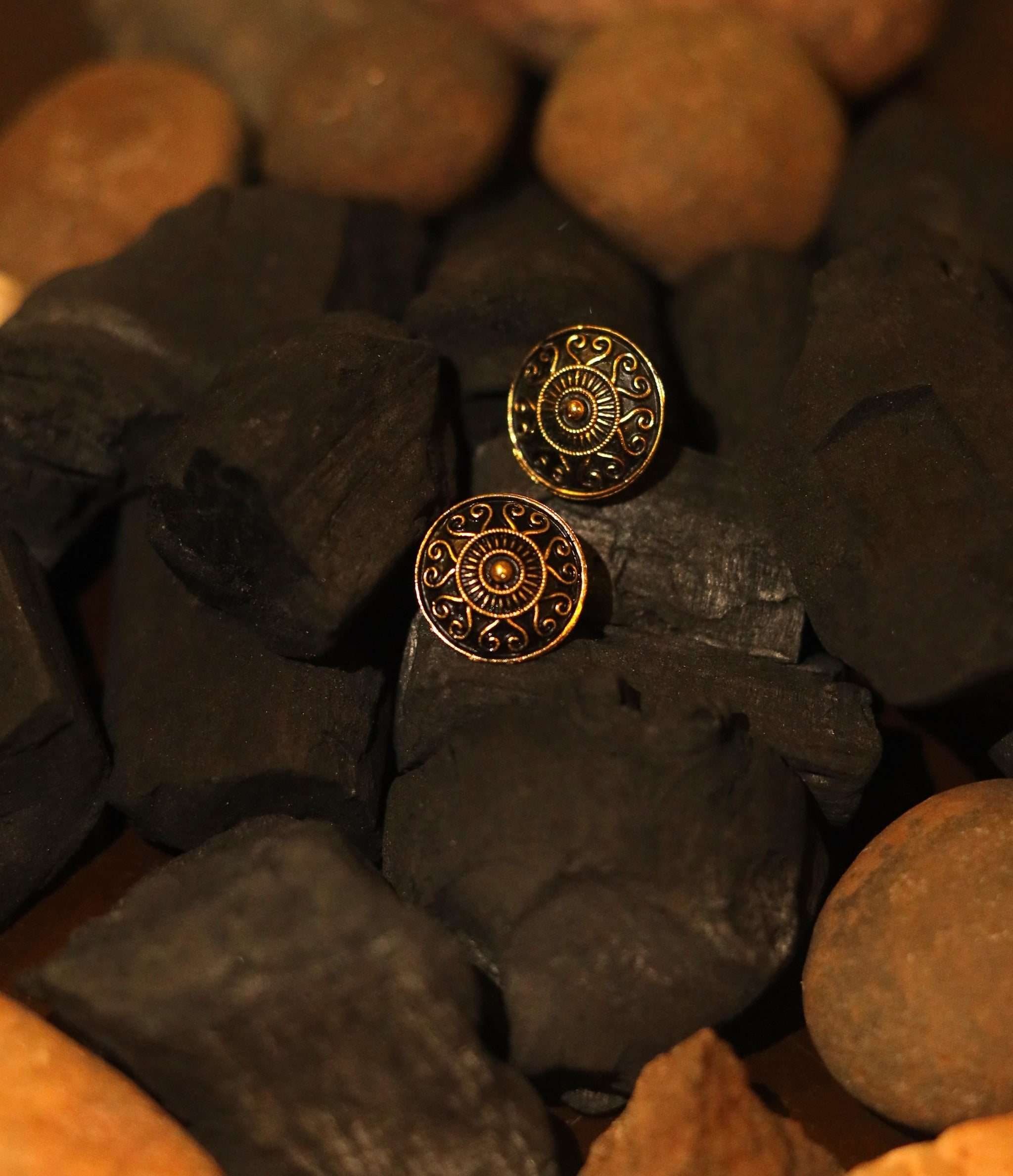 Meenakari Stud Earrings