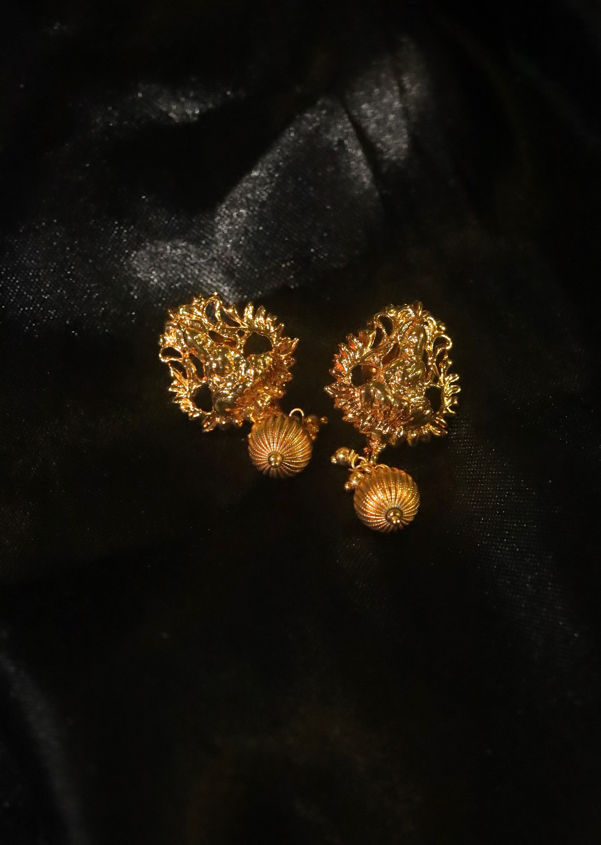 Gold Plated Pearl Women's Necklace Set