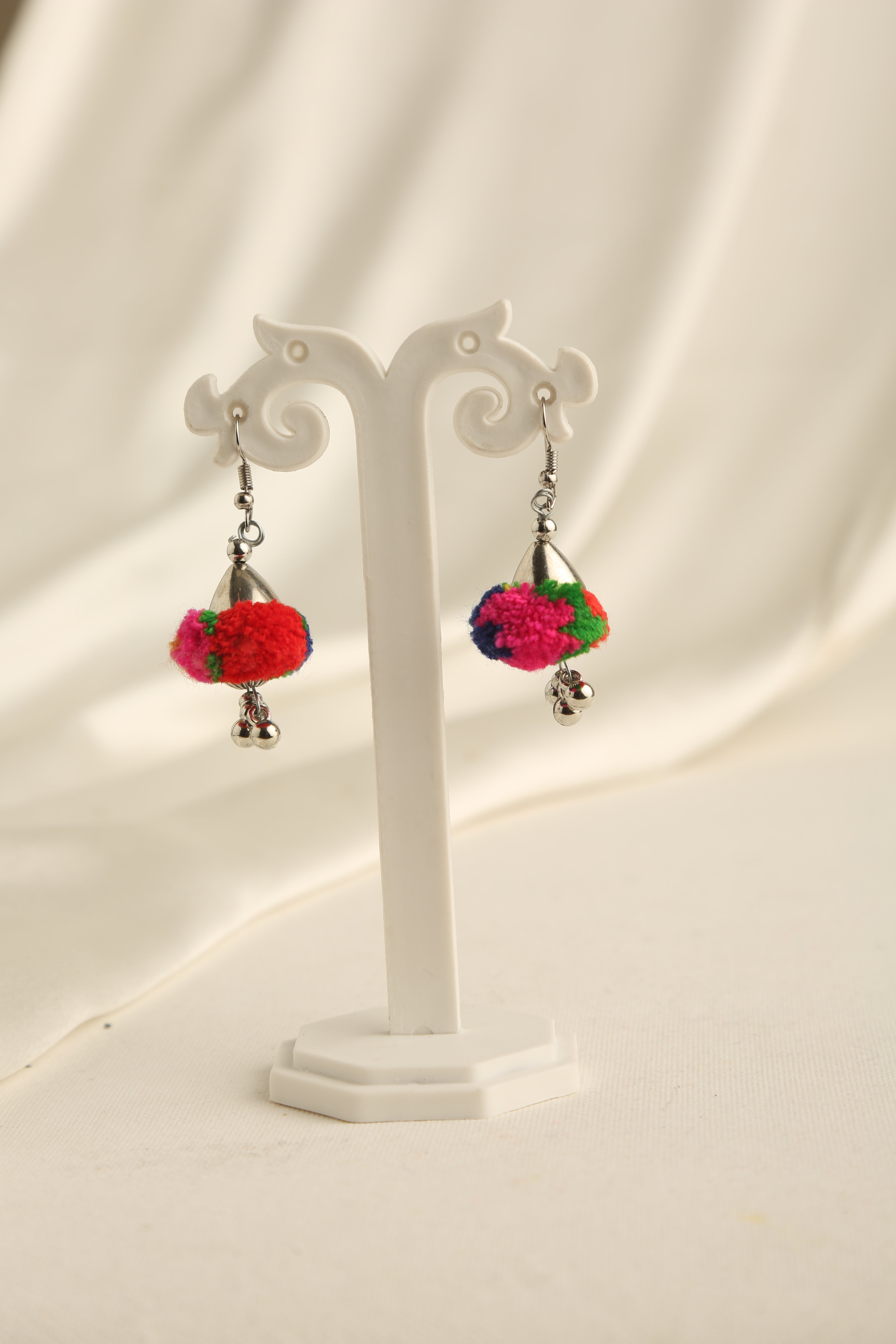 German Oxidised Silver Double Layer Necklace Set for Women