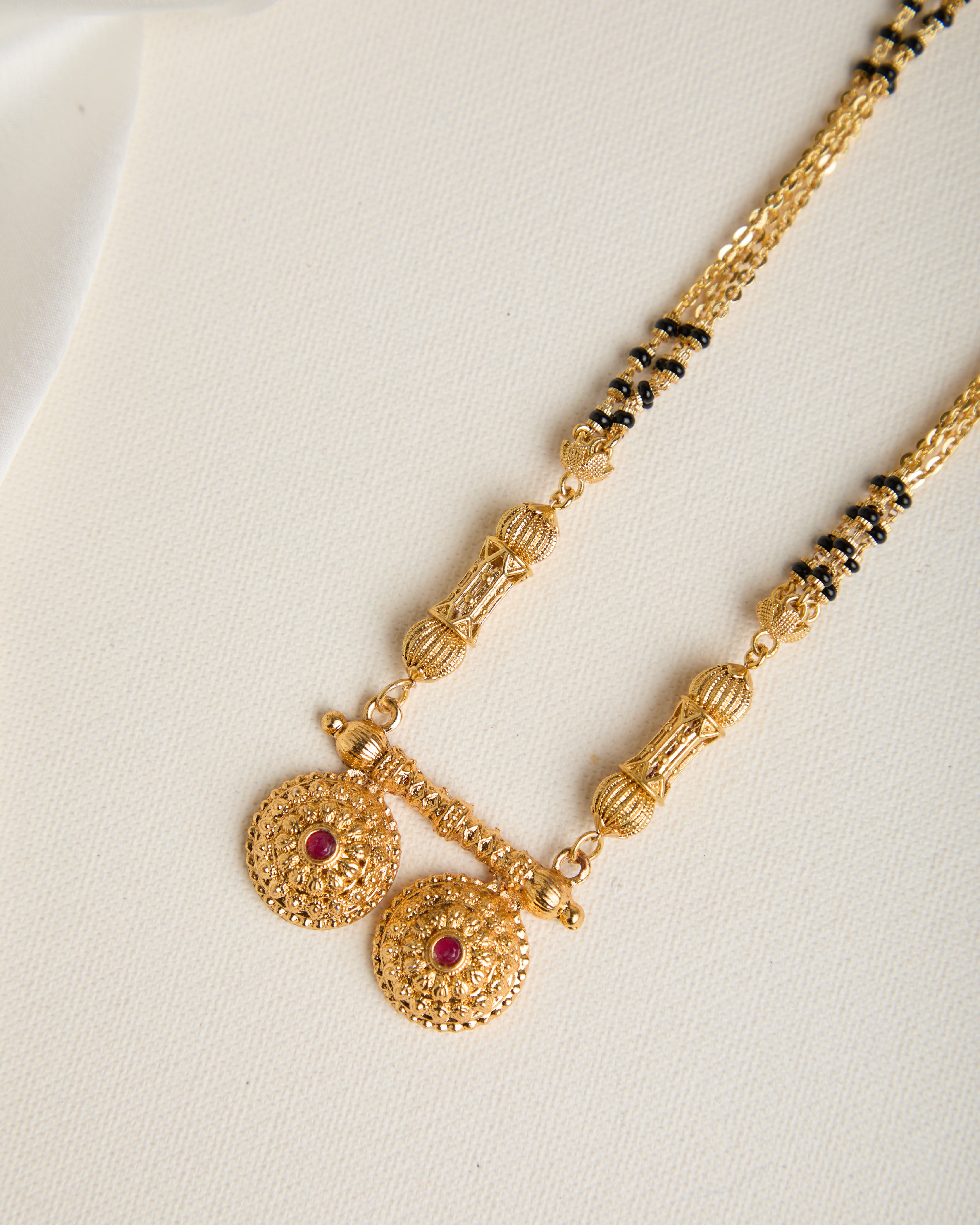Traditional Gold Plated Ghanthan Mangalsutra