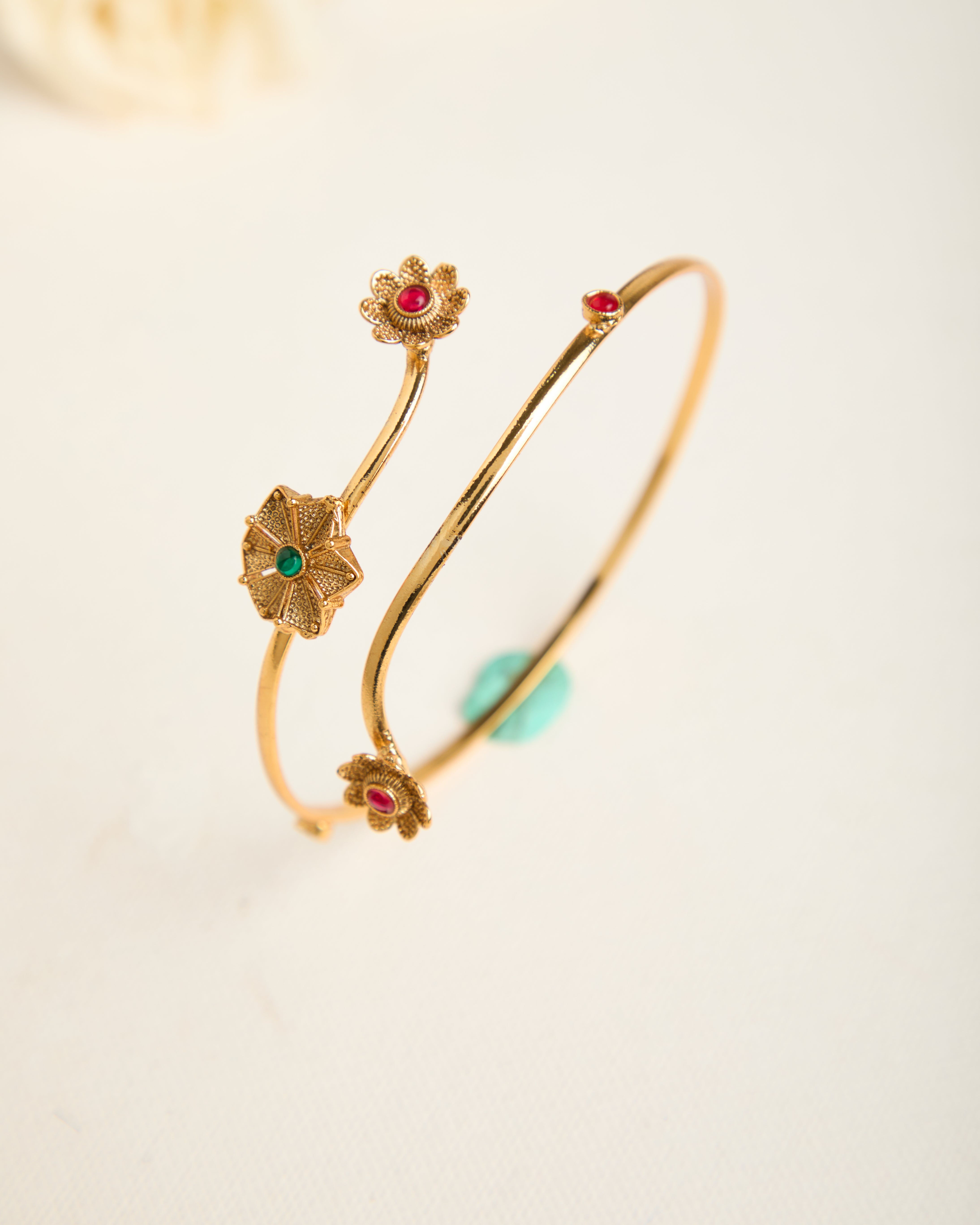 Antique Gold Plated Bajubandh for Women