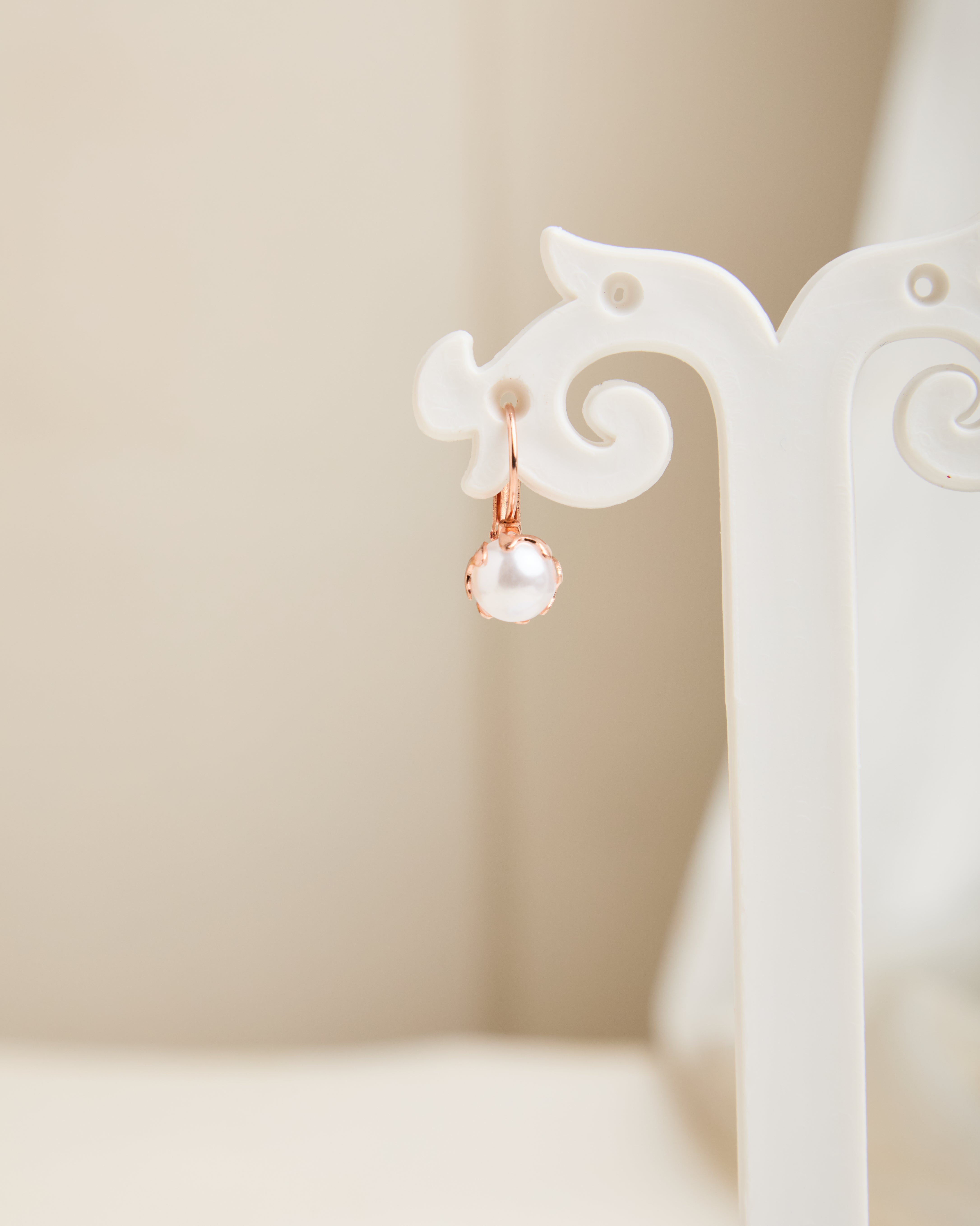 Gold Plated Korean type Hoop Earrings for Women