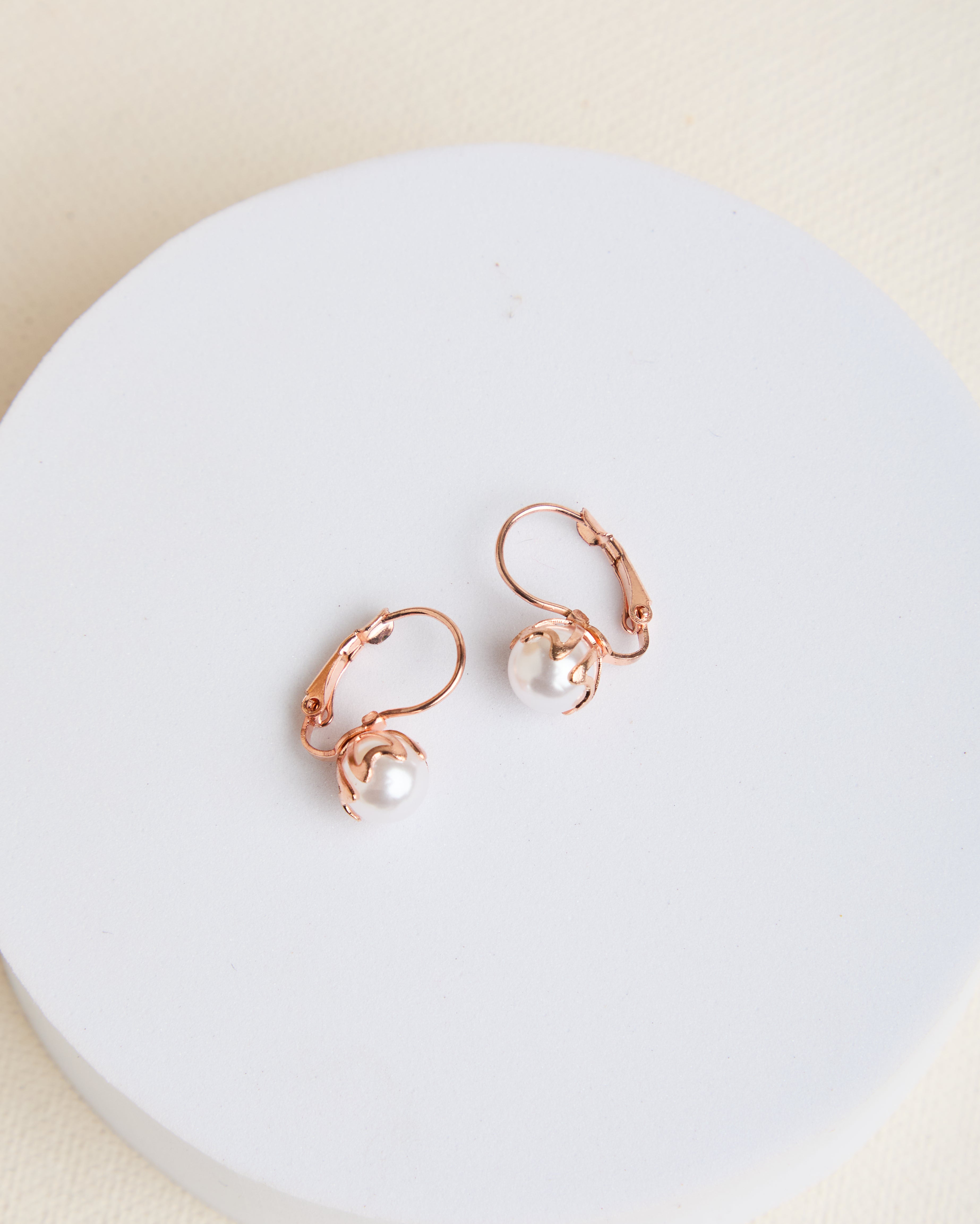 Gold Plated Korean type Hoop Earrings for Women